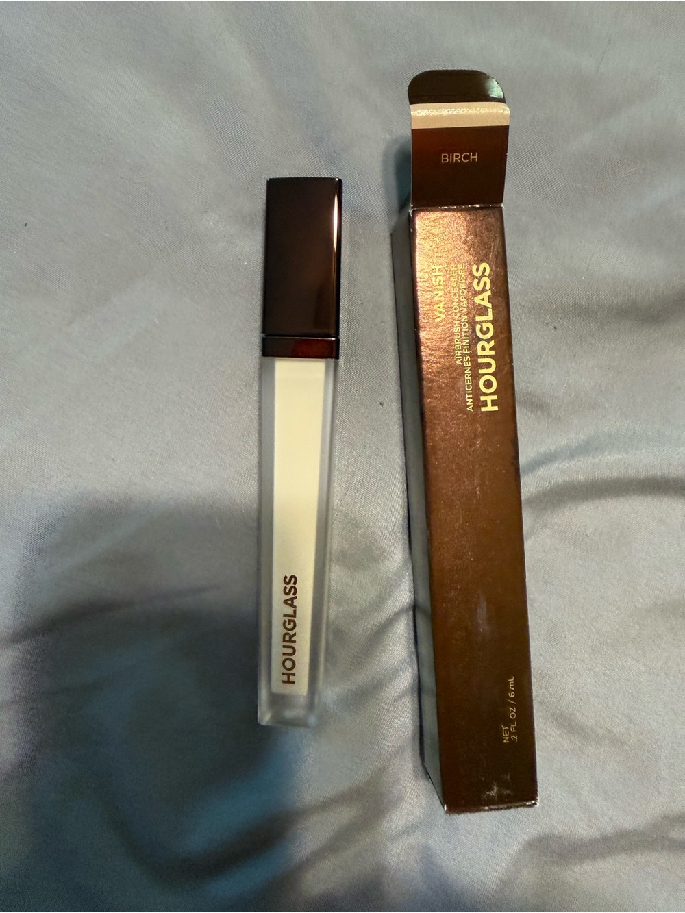 Hourglass Lip Treatment Gloss in Birch - White Cream with Bronze Cap